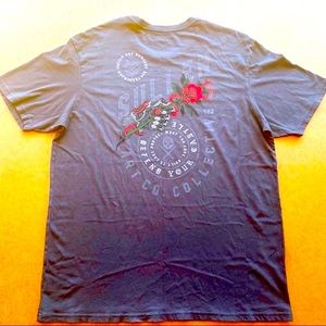 ☠️ SULLEN ART CASTLE MENS CHARCOAL TEE SZ:L NWOT🏷